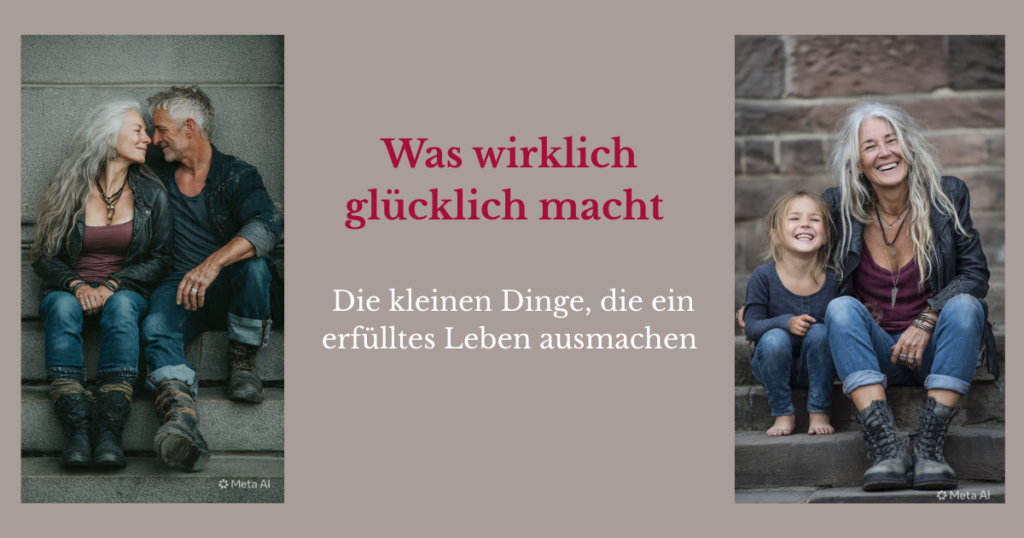 Was wirklich glücklich macht – Die kleinen Dinge, die ein erfülltes Leben ausmachen